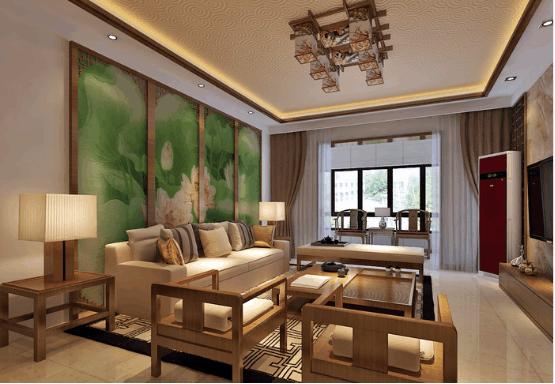 師傅在吊頂上加一圈線條,效果居然這么美