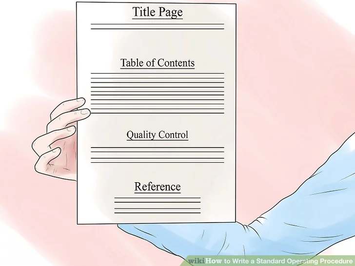 以Write a Standard Operating Procedure Step 6為標題的圖片